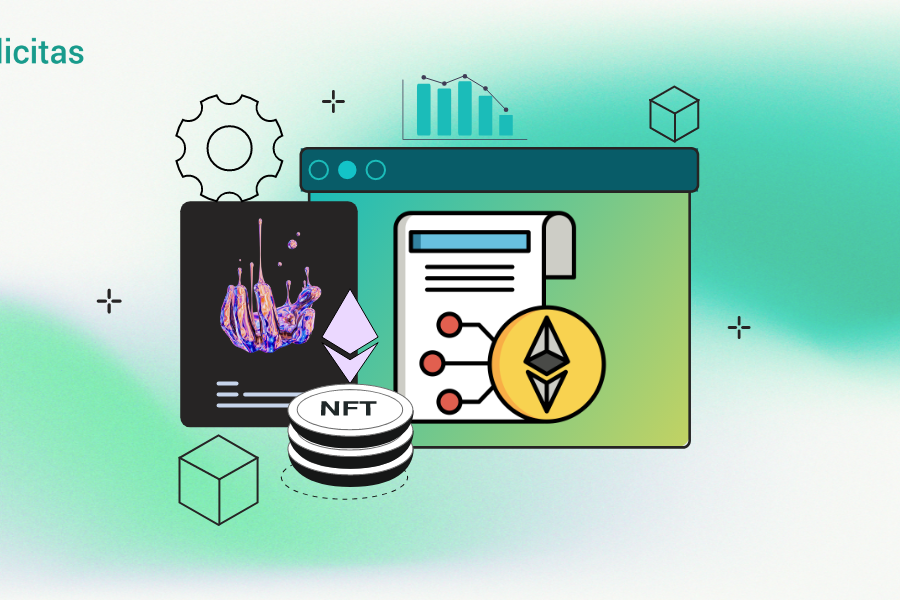 Key components of dApp: NFT Marketplace, DeFi, and GameFi