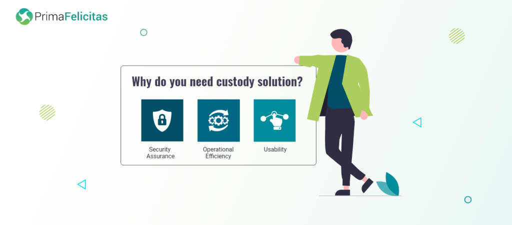 why do you need custody solutions